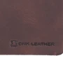 Мужской зажим для денег DNK Leather коричневый (DNK-Spring-clamp-plus-F): Формат кошелька Вертикальный