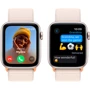 Apple Watch SE 2 2023 44mm GPS Starlight Aluminum Case with Starlight Sport Loop (MRE63) UA фото 6