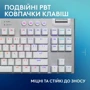 Клавиатура Logitech G915 TKL X TACTILE White (920-012737): Тип клавиатуры игровая