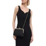 Женский клатч Furla Evening Mini Clutch черный (WB00214NPK000O6000): Фактура Матовая, Зернистая