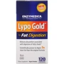 Enzymedica Lypo Gold For Fat Digestion Ферменты для переваривания жиров 120 капсул: Тип Пищеварительные ферменты