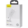 Зарядний пристрій Baseus USB-C Wall Charger 1С 20W White (CCFS-SN02) фото 9