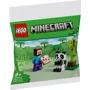 Конструктор LEGO Minecraft Стів та малюк-панда (30672)