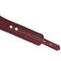 Ошейник с поводком Liebe Seele Wine Red Curved Collar