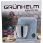 Кухонный комбайн Grunhelm GKM0025BL: Конструкция стационарный