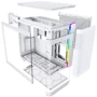 Корпус Montech King 95 White (KING 95 (W)): Материал передней панели закаленное стекло