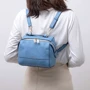 Женская сумка кросс боди Furla Dalia S Top Handle темно-голубая (96179): Фактура Зернистая, Матовая