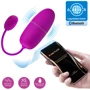 Виброяйцо Pretty Love Nymph Purple Mobile APP Remote Control