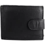 Мужское портмоне DNK Leather черное (DNKN035L-CCF-black)