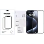 Захисне скло для iPhone BeCover Tempered Glass Black для iPhone 16 Plus (712123): Матеріали стекло
