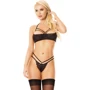Комплект белья SoftLine - Kristi, M/L (black)