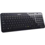 Клавиатура Logitech K360 Wireless UA Black (920-003080): Подключение проводное