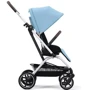 Прогулянковий візок Cybex Eezy S Twist+ 2 SLV Beach Blue з бампером (522001117): Тип коляски Прогулочная