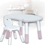 Детский столик со стулом Bambi розовый (M 6179-8)