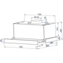 Витяжка Minola HTL 6614 BLF 1000 LED фото 5