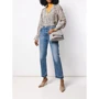 Жіноча сумка через плече Michael Kors Cece Medium сіра (30T9S0EL8L081): Фактура матова, Стьобана, Гладка