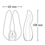 Вибромассажер Shunga - Aiko Intimate Massager Light Pink