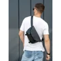 Мужская поясная сумка Sambag Tirso Zard черная (80551001m): Страна производитель Украина