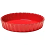 Форма глубокая для пирога Emile Henry Ovenware 1.15 л 24 см керамическая красная (346024)