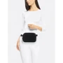 Женская поясная сумка Furla Swing M Belt Bag черная (1043398): Фактура Стеганая, Зернистая, Матовая