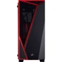 Корпус Corsair Carbide SPEC-04 Tempered Glass Black/Red (CC-9011117-WW): Типоразмер Midi-Tower