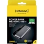Внешний аккумулятор Intenso Power Bank 20000mAh 100W Grey: Тип батареи Литий-полимерные
