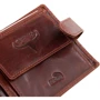 Чоловіче портмоне Buffalo Wild коричневе (DNKN992L-BW-brown): Матеріал Натуральна шкіра
