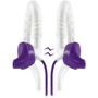 Наушники Yurbuds Focus 300 Purple/White (YBWNFOCU03PNW): Тип конструкции вакуумные