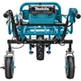 Тачка садово-будівельна акумуляторна самохідна Makita DCU180Z: Обсяг кузова (сипуча суміш), л 140