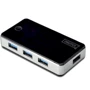 Адаптер Digitus Adapter USB to 4хUSB Black (DA-70231): Колір черный