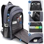 Сумка для ноутбука Kingslong 15.6" Backpack Grey (KLB181001A008): Колір сірий