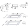 Варочная поверхность WHIRLPOOL WVH 1065B F KIT: Рабочая поверхность стеклокерамика