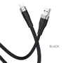 Кабель Hoco USB Cable to Lightning X53 2.4A 1m Black: Тип USB Cable - Lightning