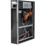 Корпус Vinga CS401B: Матеріал передній панелі пластик