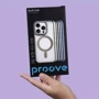 Чехол для iPhone Proove Blur Case with Magnetic Ring Natural Titanium for iPhone 16 Pro: Цвет серый