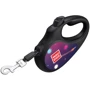 Поводок-рулетка для собак WAUDOG R-leash малюнок Космос. Ракетобудування светоотражающая стрічка XS до 12 кг 3 м чорний: Вага собаки, до 12 кг