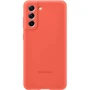 Аксесуар для смартфона Samsung Silicone Cover Coral (EF-PG990TPEGRU) для Samsung G990 Galaxy S21 FE