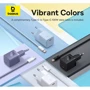 Зарядное устройство Baseus USB-C Wall Charger GaN5 mini 1C 30W with USB-C Cable White (P10110902213-00) фото 9
