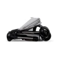 Прогулянкова коляска Cybex Melio Fog Grey з бампером (524000043): Матеріал коліс полиуретан