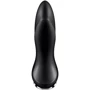 Анальная смарт вибропробка с жемчужным массажем Satisfyer Rotator Plug 1+ Black