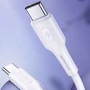 Кабель Usams Cable USB-C to USB-C PD 100W 1.2m White (US-SJ459): Тип USB-C - USB-C