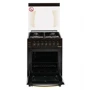Газовая плита Fresh F55G5/01 (Brown): Тип варочной поверхности газовая