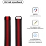 Аксессуар для Watch Armorstandart Milanese Loop Band Black/Red (ARM54392) for Apple Watch 38/40/41mm: Производитель ArmorStandart