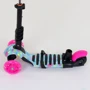 Самокат 5в1 Best Scooter (PU колеса з підсвічуванням) Абстракція Multicolor (84215): Матеріал коліс поліуретан
