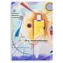 Скетчбук Manuscript Books Kandinsky 1925 с открытым переплетом: Количество страниц 80