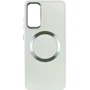 Чехол для телефонов TPU Case Bonbon Metal Style with MagSafe White for Samsung A556 Galaxy A55: Совместимость Samsung A556 Galaxy A55