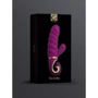 Витой вибратор с клиторальным стимулятором Gvibe Gcandy Purple
