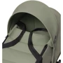 Шасі біле Babyzen YOYO² з люлькою Bassinet (без дощовика) Olive/Оливковий (BZ10109-01/595411/595511): Ширина шасі 44
