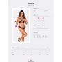 Комплект Obsessive Roxelia 2-pcs crotchless set XL/2XL