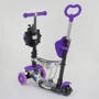 Самокат 5в1 Best Scooter (PU колеса с подстветкой) Абстракция Multicolor (84216) фото 6